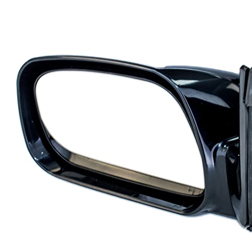 Dependable Direct Left Driver Side Black Power Operated Non-Folding Door Mirror Fits with Toyota Camry USA Built (2002 2003 2004 2005 2006) - Part Link #: TO1320167