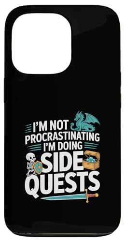 I'm Not Procrastinating I'm Doing Side Quest - RPGQ[}[ X}zP[X iPhone 13 Pro p