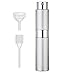 Rechargeables Vaporisateur Parfum, 10 ml Vide voyage Verre Atomiseur Flacon Parfum pour Homme & Femme avec Entonnoir et Pipette