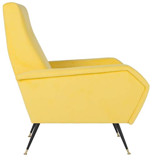 Sillón Confortable Plegable Amarillo miniatura 6