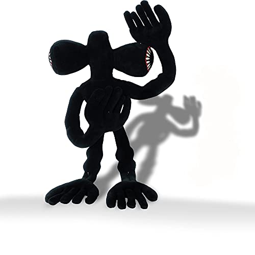 Monster Double Head Plush,Lamp Head Pillow Doll,15.8" Stuffed Animal SCP Toy for Kids for Halloween and Christmas Party Birthday Gift