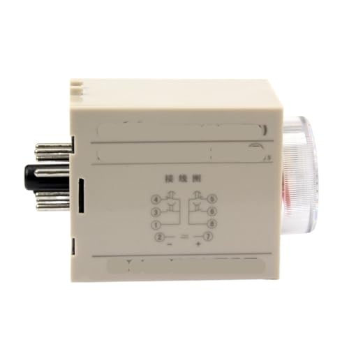 Relais temporisé HHS5F1 ST3PFT1 AC220V pour contrôle industriel