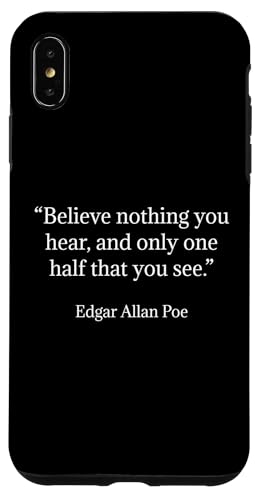 GhK[EAE|[ Believe Nothing You Hear p X}zP[X iPhone XS Max p
