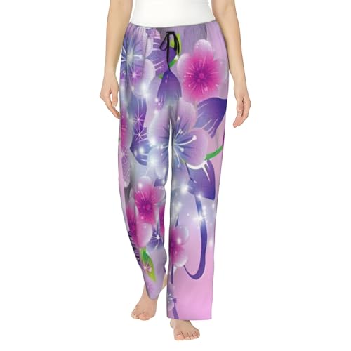 Pantalon de pyjama doux résolvant le manque de confort nocturne avec sa coupe ample femme