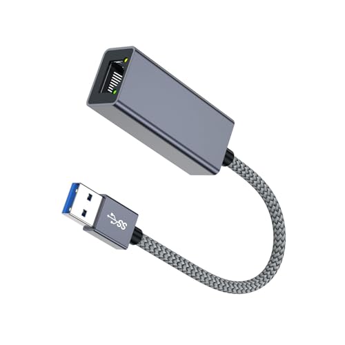 USB3.0 Gigabit Ethernet Adapter RJ45 Networking Card For Stable Cord Connection And Low Latency In Multiple Scenario