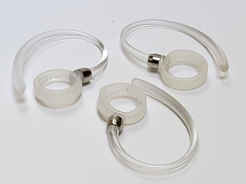3 ganchos blancos estándar para Motorola Boom miniatura 1