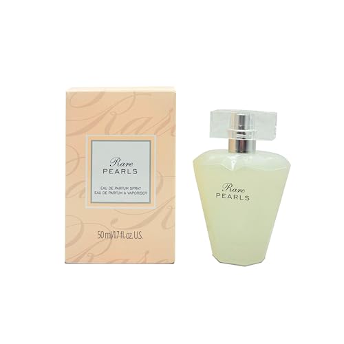 Rare Pearls Eau de Parfum Spray for Women 1.7 oz - Elegant Floral & Woody Scent - 1.7 Fl Oz / 50 ml