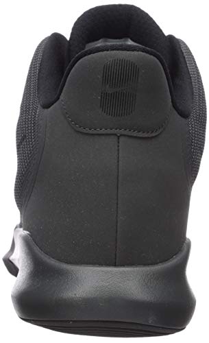 Nike Nike Precision III Nubuck Athletic Shoe, Black/Black-Anthracite, 4 Regular US