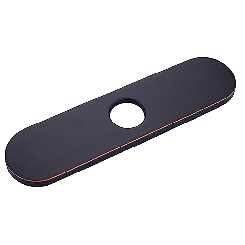 10-Inch Arc Edge Faucet Hole Cover Plate, Oil Rubbed Bronze 
