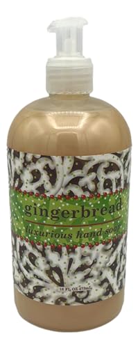 Greenwich Bay Gingerbread Hand Soap with Shea Butter, Ginger and Nutmeg Extracts, Honey 16oz image 2