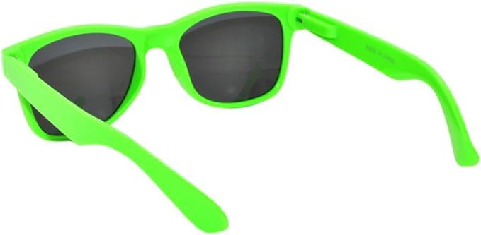 Image of OWL Retro Style Sunglasses 80's Classic Vintage Unisex Nerd Colored Frame