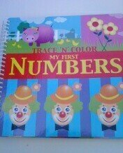 Spiral-bound My First Numbers (Trace 'n' Colour S.) Book