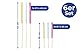 Maximex Microfaser-Lückenputzer Set 6-teilig - 6-teilig, Polyester, 1 x 45 x 1 cm, Mehrfarbig