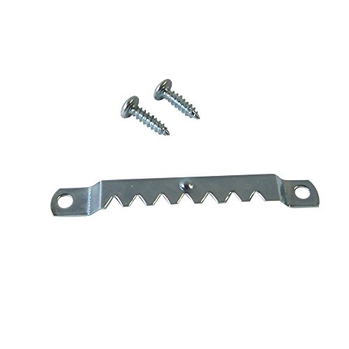 Sawtooth Hangers Large with Screws - 100 Pack - Canvas Hanger - Picture Frame Hanger