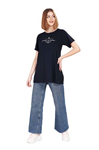Image of WEET Women's Relaxed Fit Long Length T-Shirt