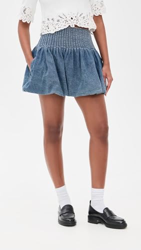 Sea Women's Oli Denim Bubble Skirt2
