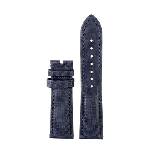 Bracelet montre nylon 23mm pour remplacer Blancpain Fifty Fathoms boucle papillon