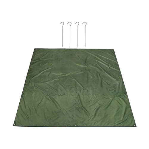 屋外ポータブルビーチキャンプタープセット多機能フットプリント日よけビーチアクティビティポータブル防水ピクニックマット