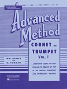 Paperback Rubank Advanced Method Cornet or Trumpet  Volume 1 Book