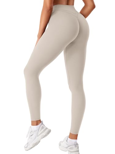 Pantalones de yoga ZAAYO de 66 cm con diseño de espalda en V moldeador