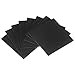 uxcell 8pcs Adhesive Rubber Padding Sheets 1/4 Inch Thick x 6 Inch Long Square Neoprene Foam Sheet Self Stick Non-Slip Anti Vibration Pads, Anti-Skid Noise