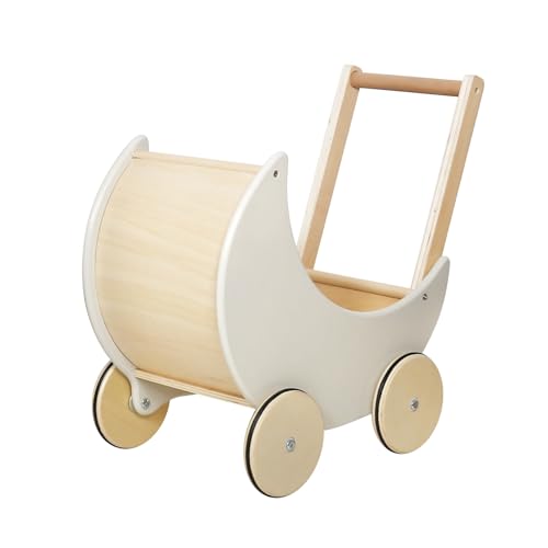 Lauflerner Puppenwagen aus Holz Lauflernwagen Baby Walker...