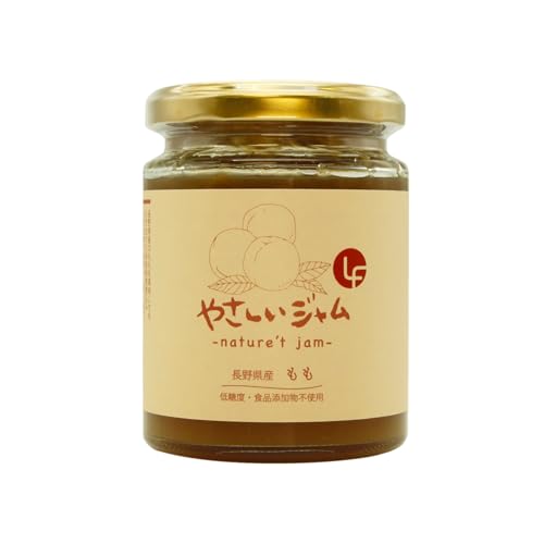 LF(エルエフ) やさしいジャム もも 240g ジャム 国産 砂糖不使用 無添加ジャム ももジャム