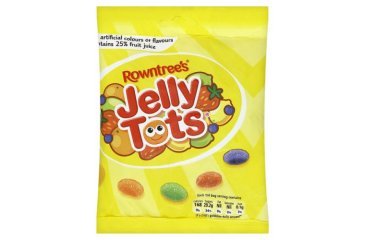 Rowntree's Rowntrees Jelly Tots Bolsa Compartida 12x160g miniatura 1