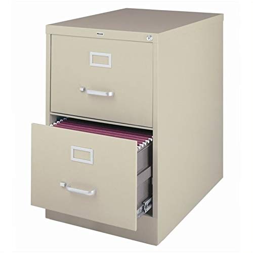 Scranton & Co 2 Drawer Legal File Cabinet In Putty #TOP12