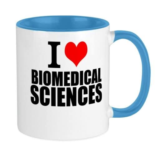 Voltx Design I Love Biomedical Sciences Printed Ceramic Coffee Mug 11oz|Coffee Mug Gift|Mug for Tea & Coffee|Ceramic Coffee Mug |Printed Coffee Mug (VTX-1148)