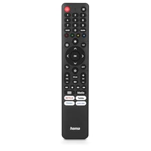 Hama Telekommunikation Univ. pr TV Hisense, IR, Lerncap, mit 4 App-Tasten.
