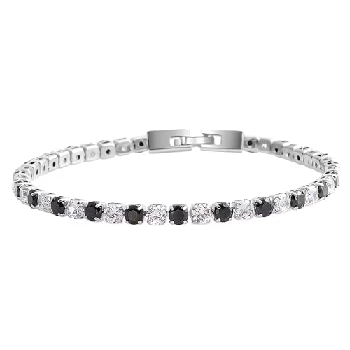Tennis Bracelets for Women Trendy - Cubic Zirconia Bracelet for Women - Dainty Cute Fashion Womens Bracelets CZ Jewelry - 8