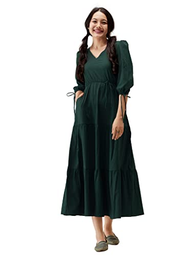 Image of AASK Women Fit and Flare Dress