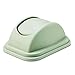 Rubbermaid Commercial FG306700BEIG Untouchable Polypropylene Top for Large Trash Cans, Beige