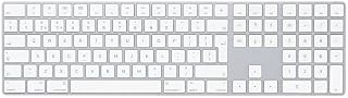 Apple Magic Keyboard with Numeric Keypad (Wireless, Rechargable) (British English) - Silver