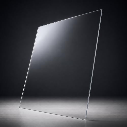 Premium 4mm Clear Polycarbonate Plastic Sheet 610mm x 610mm