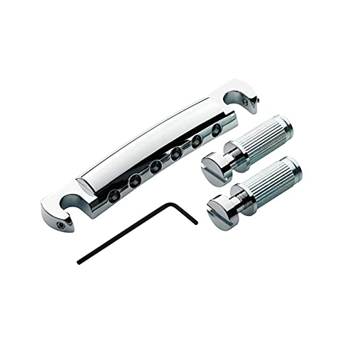 TonePros Standard Aluminum Stop Tailpiece Chrome