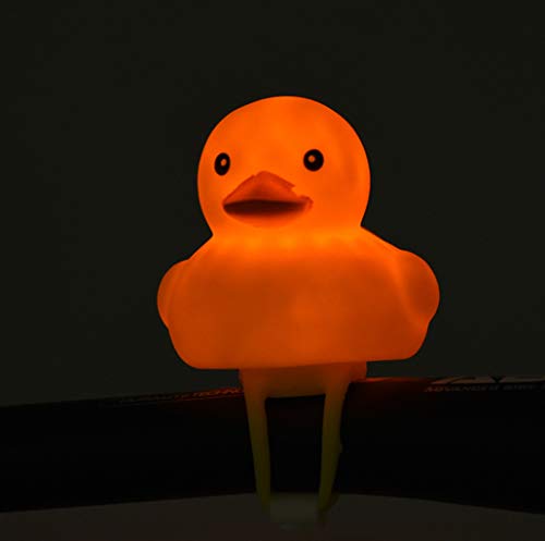 Rubber Duck Bike Bells Cartoon Duck Head Light Shining Duck Bicycle Bells Handlebar Squeeze Duck Bicycle Horns With Propeller Helmet 1Pc #TOP6