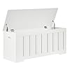 433 storage chest extra largestorage trunk with 2 safety hingeswooden storage benchshoe bench433x157x191 incheasy assemblystorage bench for bedroomliving roomentrywaywhite  urban country home decor
