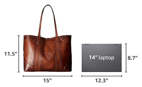 Bolso Tote Melissa para mujer Frye, grande con correa ajustable miniatura 3