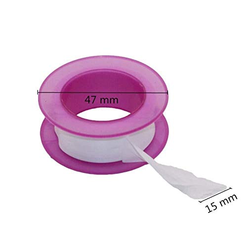Lysee 3D Printer Parts & Accessories - 20 Rolls Sealant Tape Industrial Plumber Tape Thread Seal Tape for Pipe Connections Plumbing