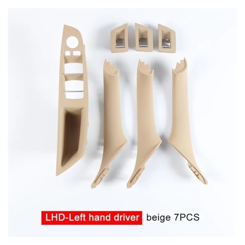 Interruptor de ventana de BMW Serie 5 F10 F11: botonera beige con tacto suave y ajuste exacto 3