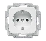 busch jäger steckdosen abdeckung kindersicherung Reflex SI Busch Jäger Reflex SI alpinweiss Steckdosen Schalter Rahmen Wippen (20 EUC-214 SCHUKO® Steckdosen-Einsatz, 1 Stück)