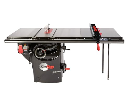 1.75HP Cabinet Saw with 36” T-Glide Rip Fence & Extension