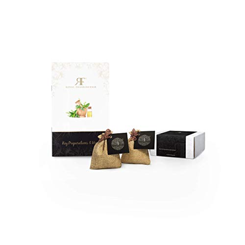 Royal Frankincense Certified Organic Black Hojari Frankincense Resin from Oman (Boswellia Sacra) (3 oz./Ounce)