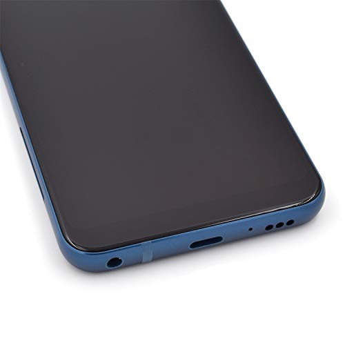 Image of LCD Display Touch Screen Assembly with Frame Replacement for LG Q7 Q610(Moroccan Blue)