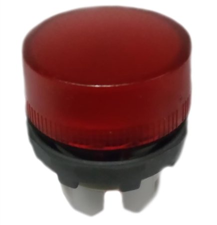 626855 Abb Ml1-100r 22mm Indicator Light, Red, Modular 22.5 Mm, Red, Pilot Light Operator Head. Nema Rating: 1, 3r, 4, 4X, 12, 13. Requires Head, Contact Block Holder, Lamp Block & Lamp.