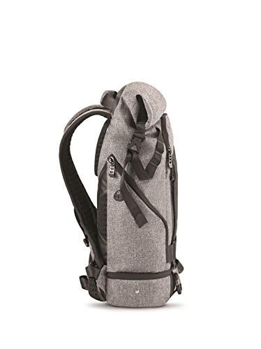 Acer Predator Rolltop Gaming Backpack, Water Resistant Lightweight Travel Backpack Fits And Protects Up To 15.6" Gaming Laptops, Grey With Teal Accents #TOP5