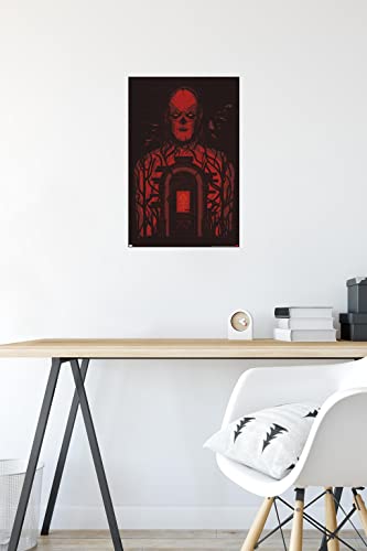 Poster Stranger Things Vecna Saison 4 idée cadeau fan Netflix