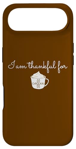 I am thankful for Coffee �M�t�g �o���X�^���D�Ƃւ̊��� �X�}�z�P�[�X iPhone Air �p